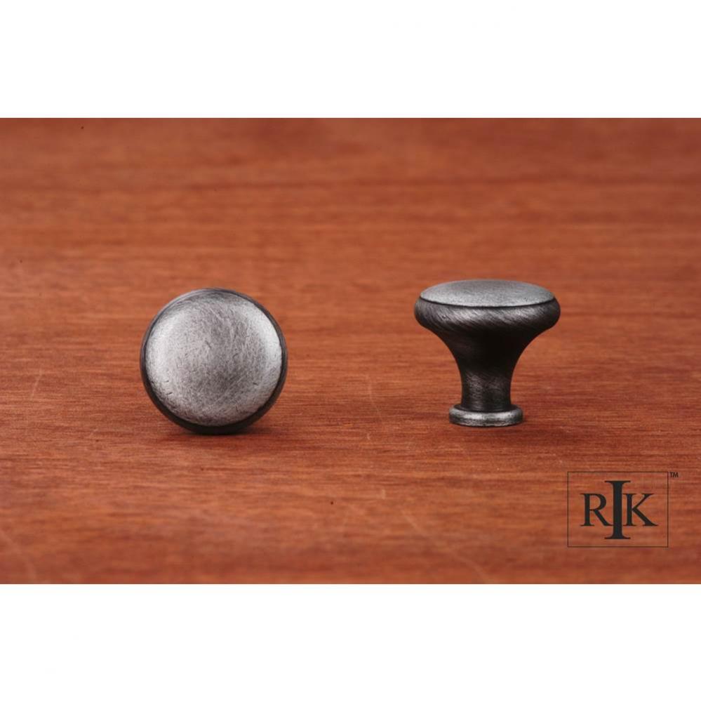 Solid Knob with Flat Edge