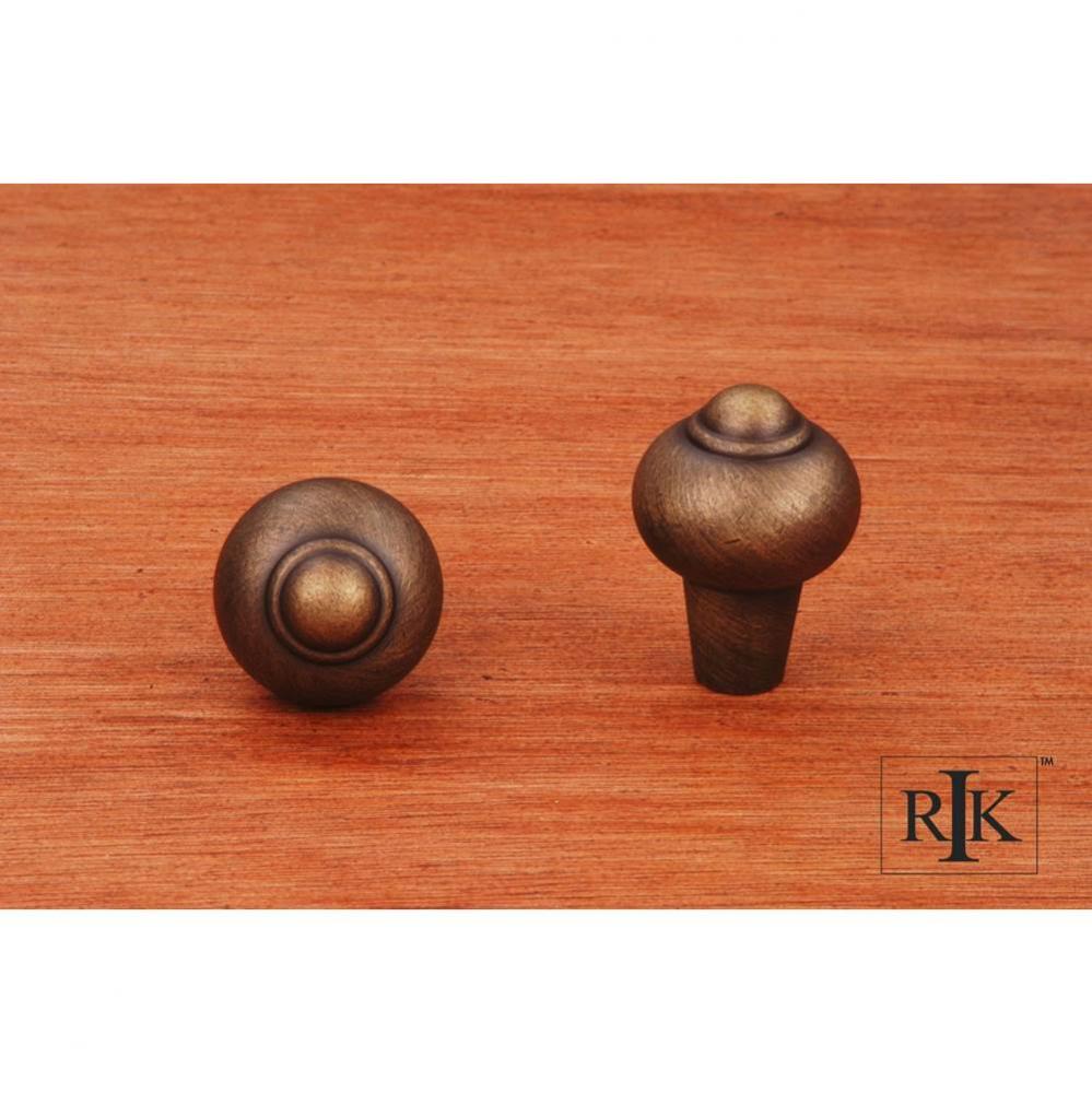 Solid Round Knob with Tip