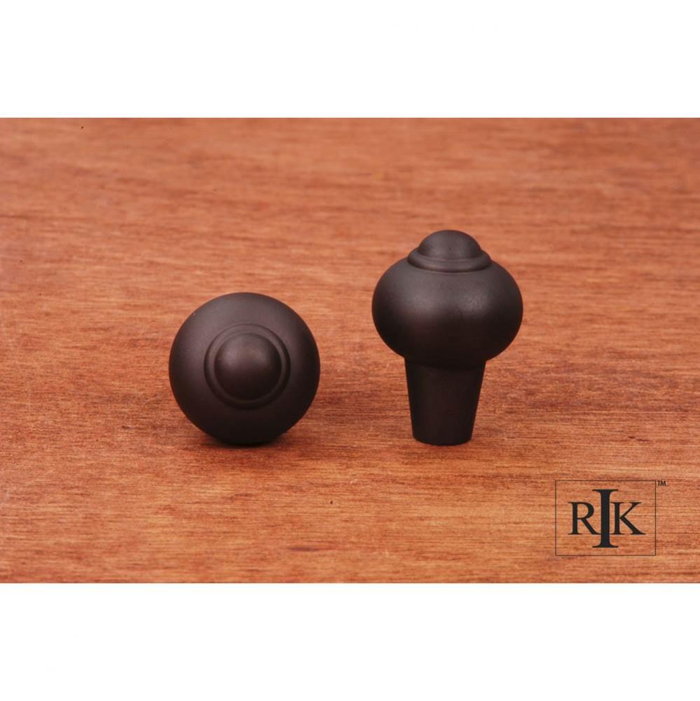 Solid Round Knob with Tip