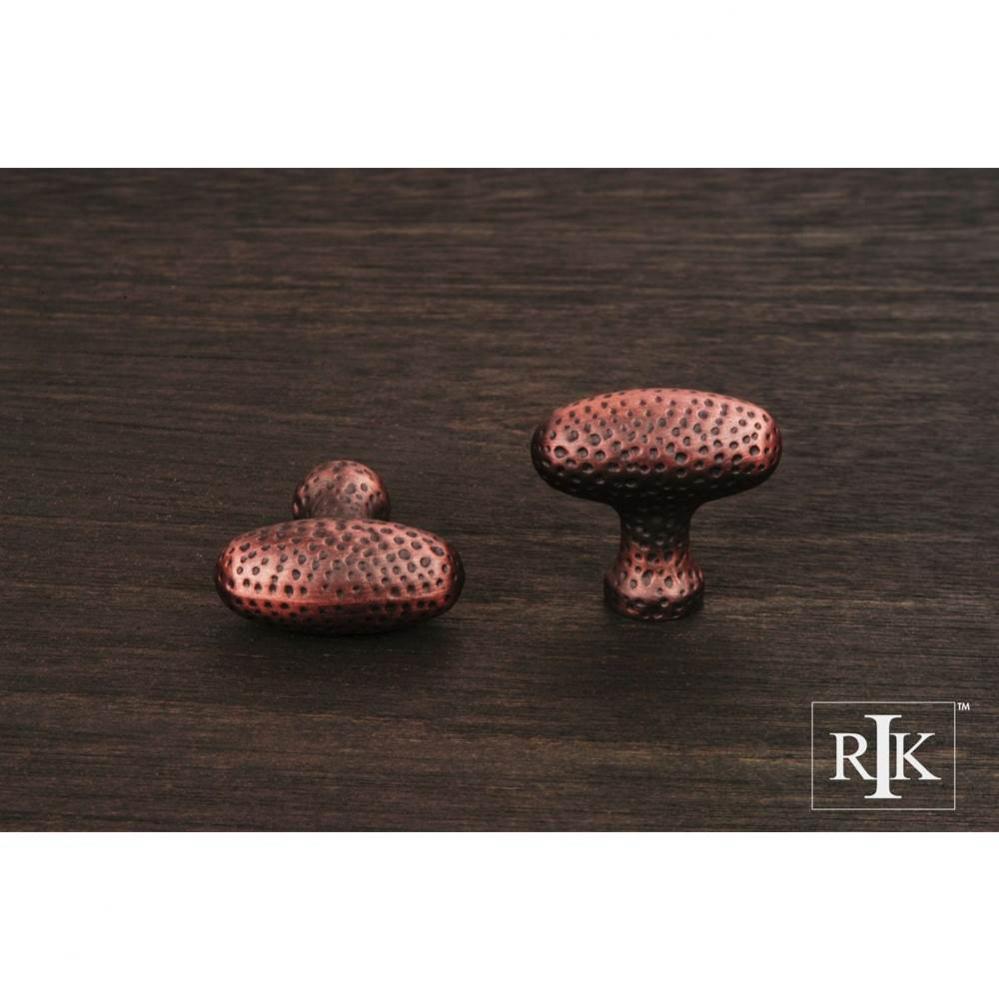 Slim Egg Knob with Divet Indents