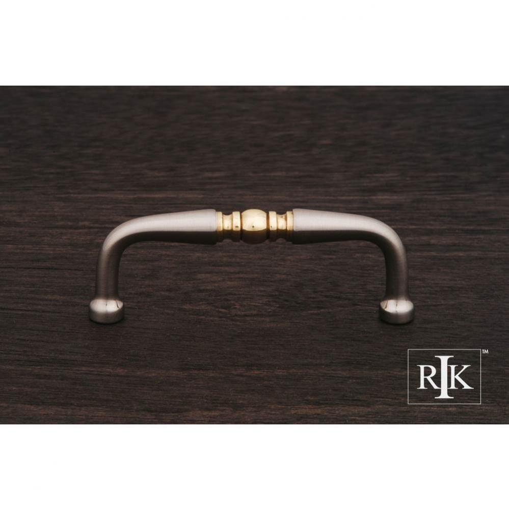 3&apos;&apos; c/c Decorative Curved Pull