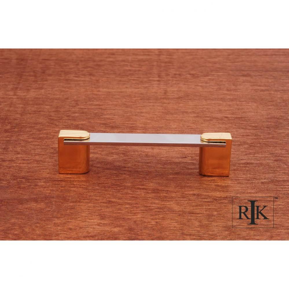 Two Tone Decorative Ends Pull