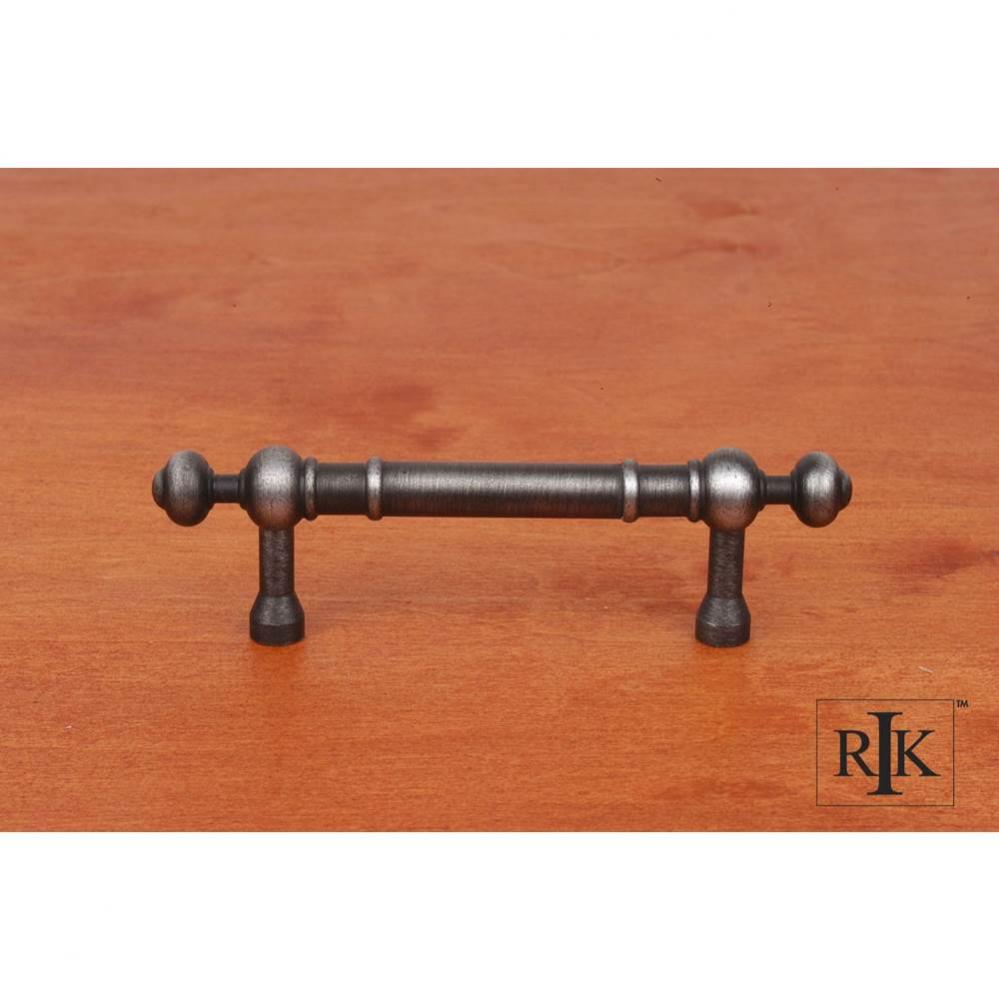 3'' c/c Plain Pull with Decorative Ends