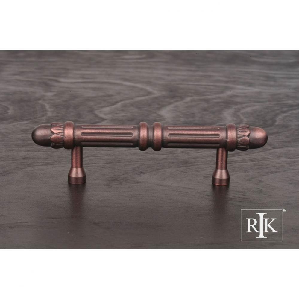 3'' c/c Lined Rod Pull with Petals  at  End