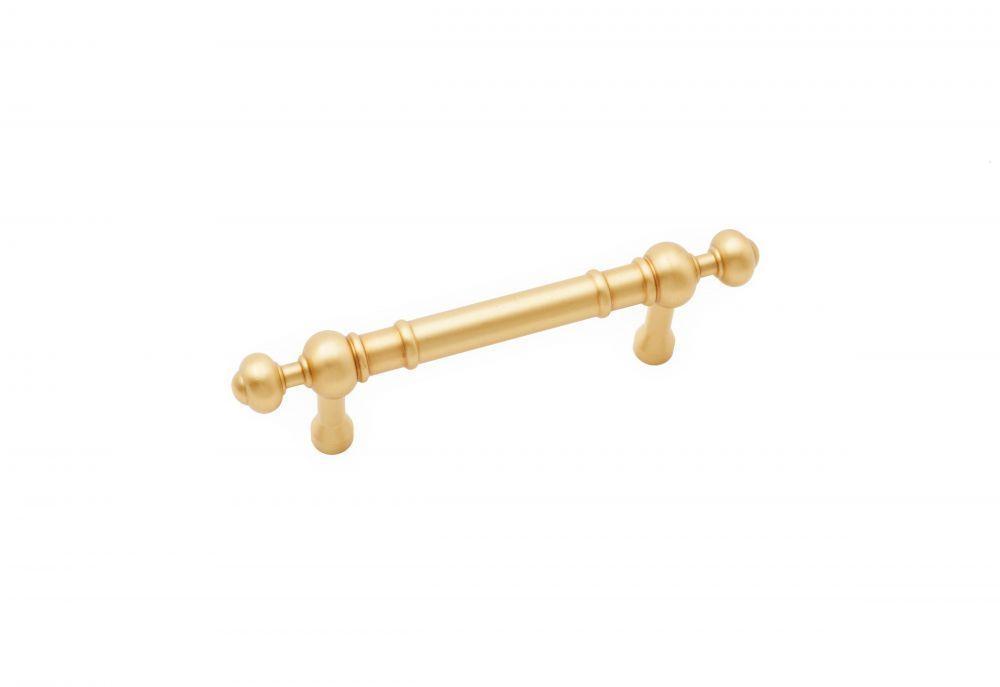 3&apos;&apos; c/c Plain Pull with Decorative Ends