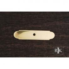 RK International BP 7819 - Small Backplate with One Hole