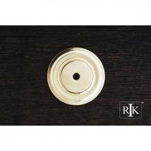 RK International BP 7821 - Plain Single Hole Backplate