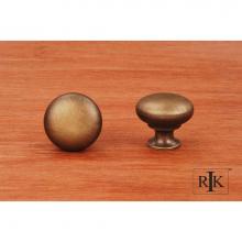 RK International CK 1118 AE - Thin Mushroom Knob