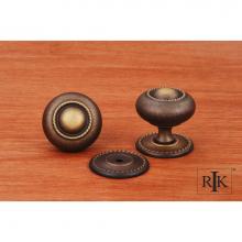 RK International CK 1212 AE - Large Rope Knob with Detachable Back Plate