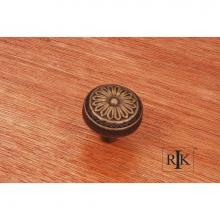 RK International CK 206 AE - Flowery Ornate Knob