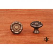 RK International CK 2222 AE - Beaded Knob with Tip