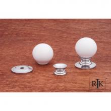RK International CK 307 - Small Globe Porcelain Knob
