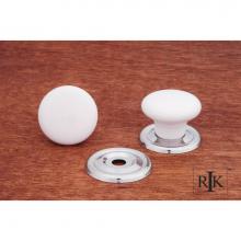 RK International CK 311 - Flat Porcelain Knob