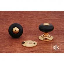RK International CK 317 - Small Porcelain Knob with Tip