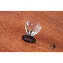 RK International CK 3AC RB - Diamond Cut Acrylic Knob