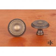 RK International CK 705 AE - Large Double Roped Edge Knob