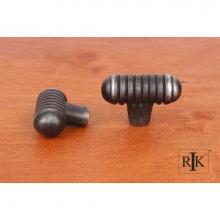 RK International CK 714 DN - Distressed Small Ribbed Knob