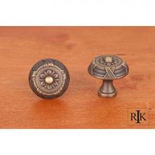 RK International CK 754 AE - Small Crosses and Petals Knob