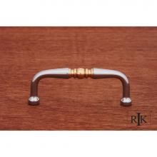 RK International CP 04 TCB - 3'' C/C Decorative Curved Pull