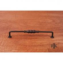 RK International CP 3702 RB - 8'' c/c Beaded Middle Vertical Pull