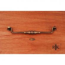 RK International CP 3705 AE - 8'' c/c Beaded Middle Hanging Pull