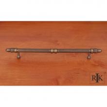 RK International CP 861 AE - 8'' c/c Lined Rod Pull with Petals  at  End