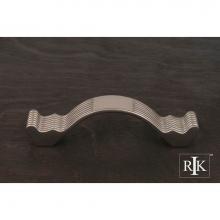 RK International CP 871 P - 3 1/2'' c/c Wavy Contoured Pull with Lines