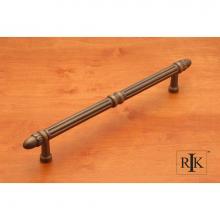RK International PH 4861 AE - Lined Rod Appliance Pull with Petals  at  End