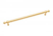 RK International CP 817 SB - 8'' c/c Plain Pull with Decorative Ends