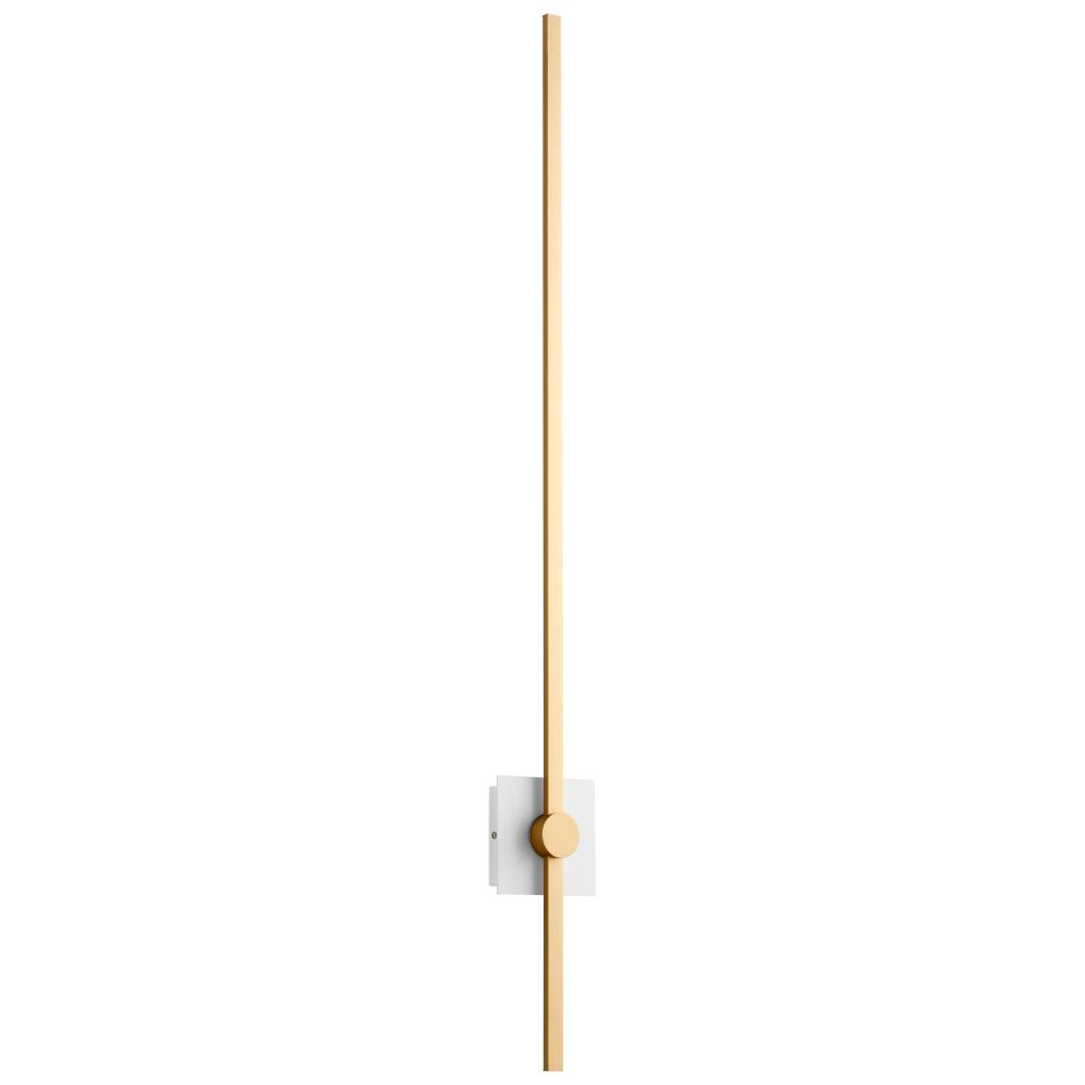 ZORA 48&#34; SCONCE - WH/IB