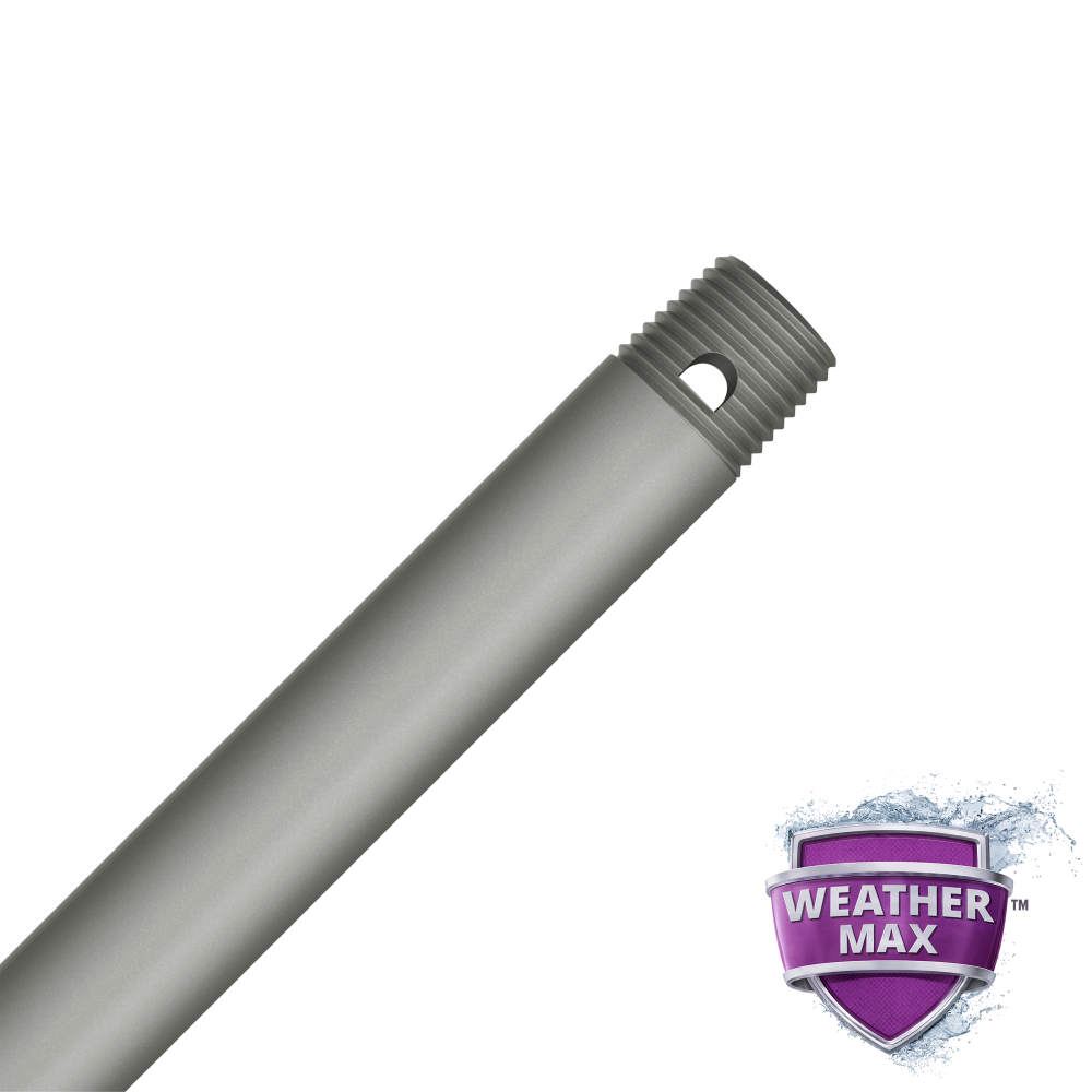 Hunter Matte Silver All-Weather 24&#34; Downrod