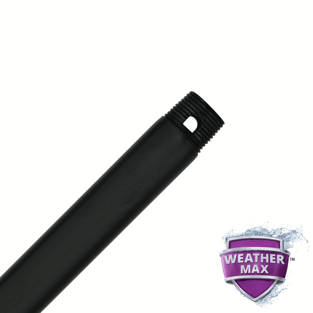 Hunter Matte Black All-Weather 12&#34; Downrod