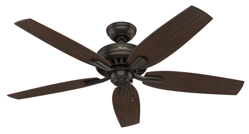 Hunter 52 inch Newsome Premier Bronze Ceiling Fan and Pull Chain