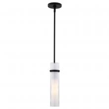 Vaxcel International P0419 - Vilo 4.5-in. 1 Light Mini Pendant Matte Black