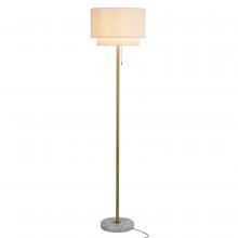 Vaxcel International L0011 - Burnaby 62.5-in H Floor Lamp Matte Brass