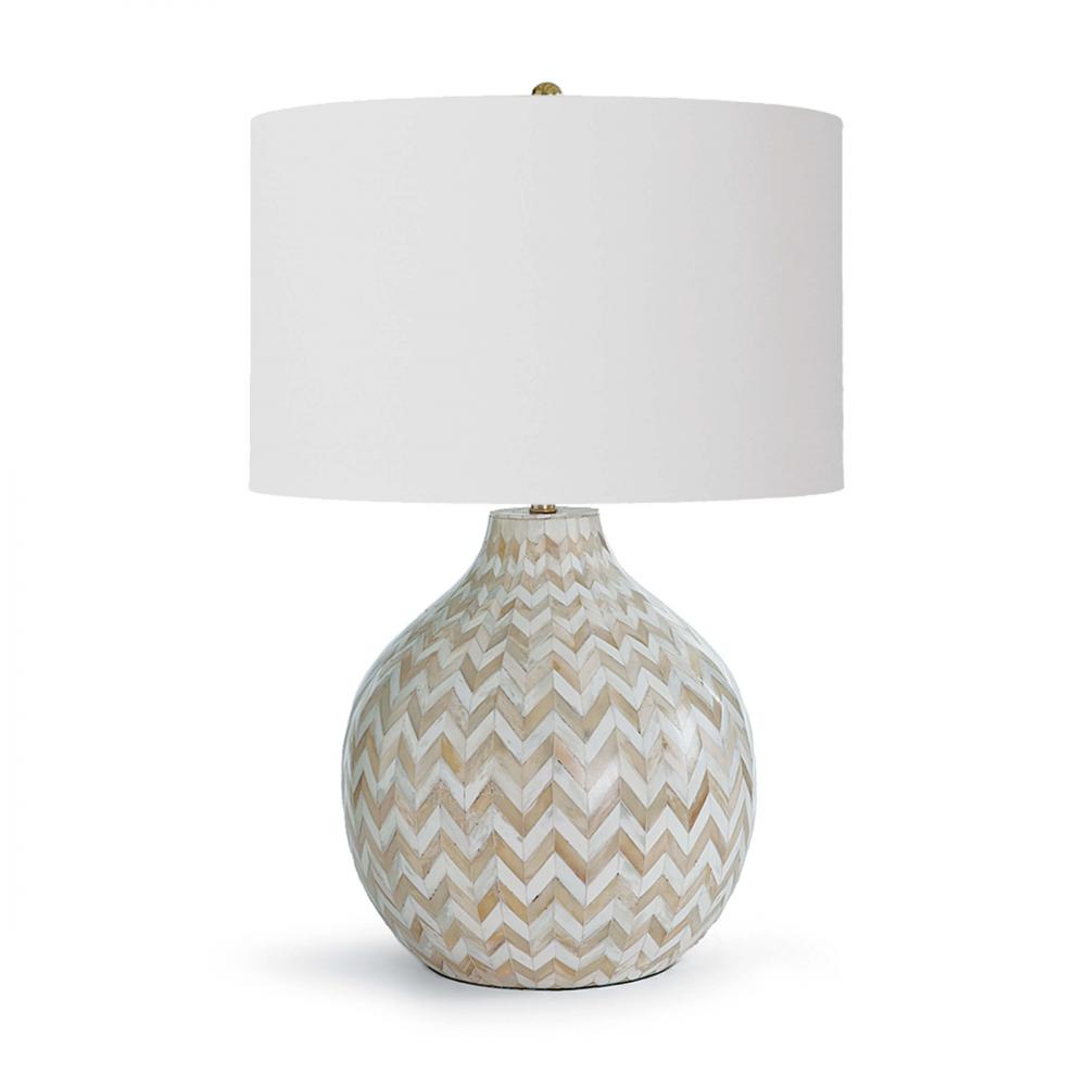 Regina Andrew Chevron Bone Table Lamp (Natural)