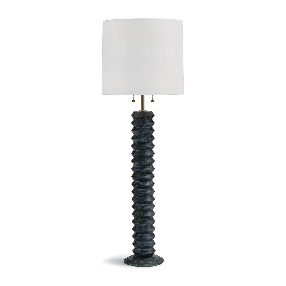 Coastal Living Accordion Floor Lamp (Ebony)