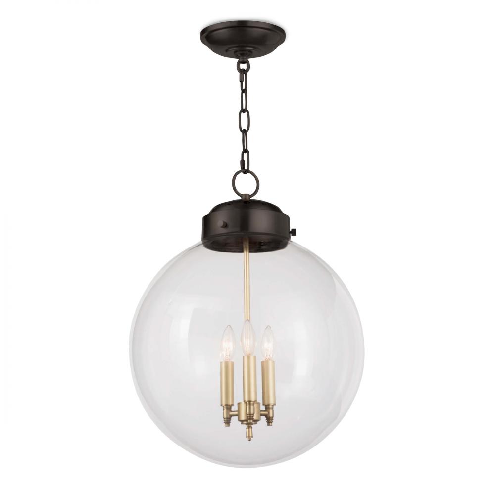 Southern Living Globe Pendant (Oil Rubbed Bronze