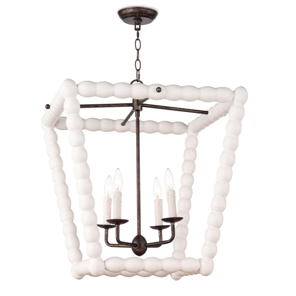 Coastal Living Perennial Lantern (White)