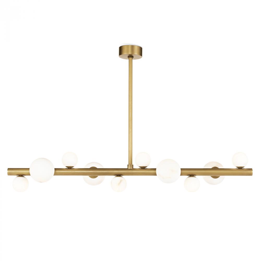 Regina Andrew Styx Chandelier (Natural Brass)