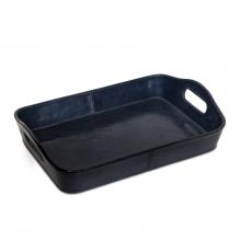 Regina Andrew 20-1505BL - Regina Andrew Derby Parlor Leather Tray (Blue)