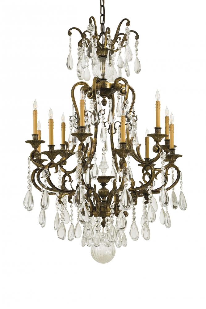 Vintage - 12 Light Chandelier