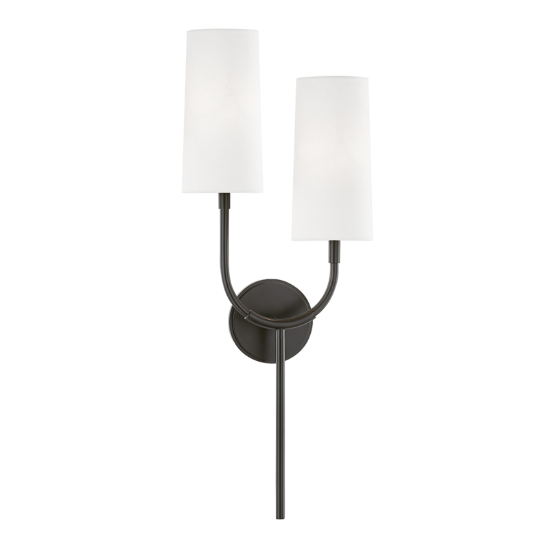 2 LIGHT WALL SCONCE