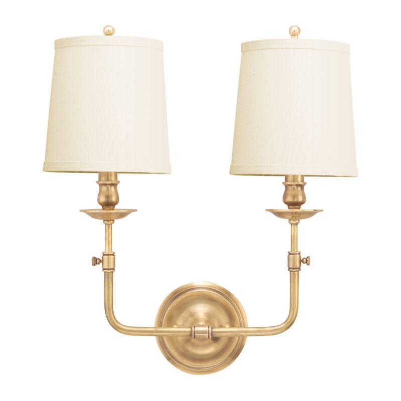 2 LIGHT WALL SCONCE