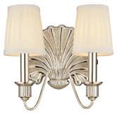 CHESAPEAKE 2-light Wall Sconce in Polished Ni