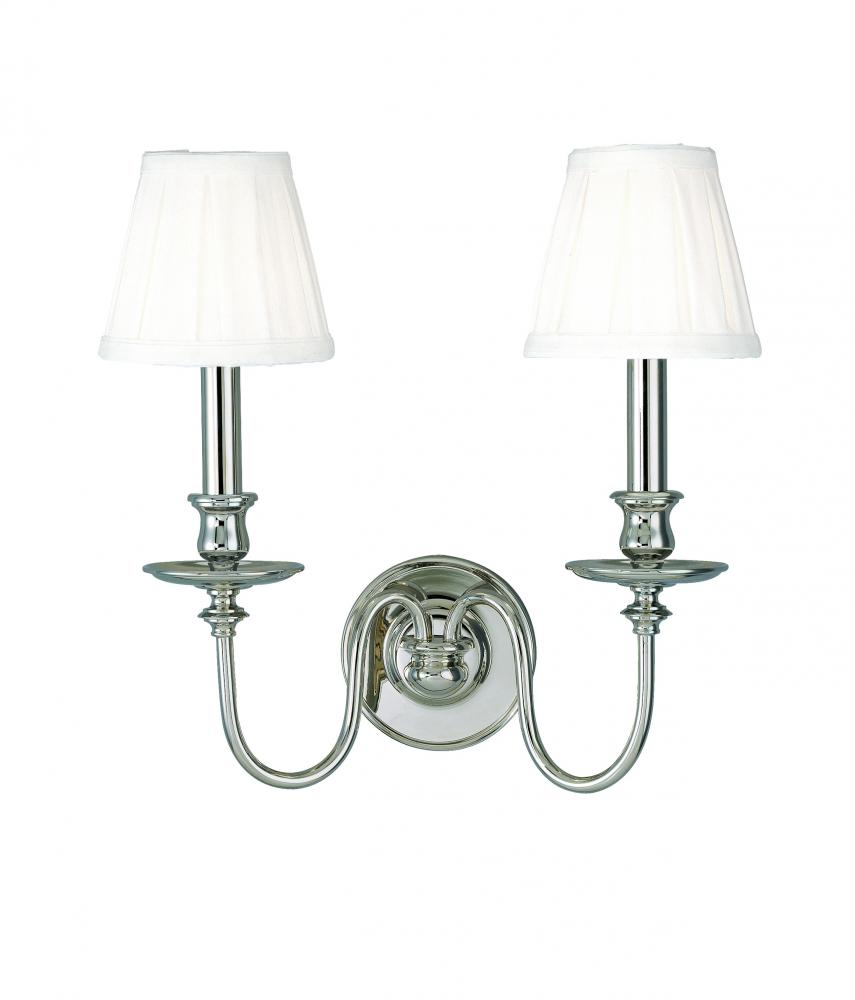 2 LIGHT WALL SCONCE