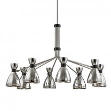 Hudson Valley 4148-PN - 8 LIGHT CHANDELIER