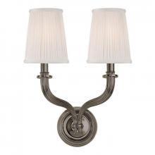 Hudson Valley 8112-AN - 2 LIGHT WALL SCONCE