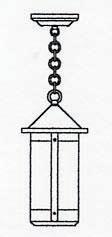 7&#34; berkeley long body pendant