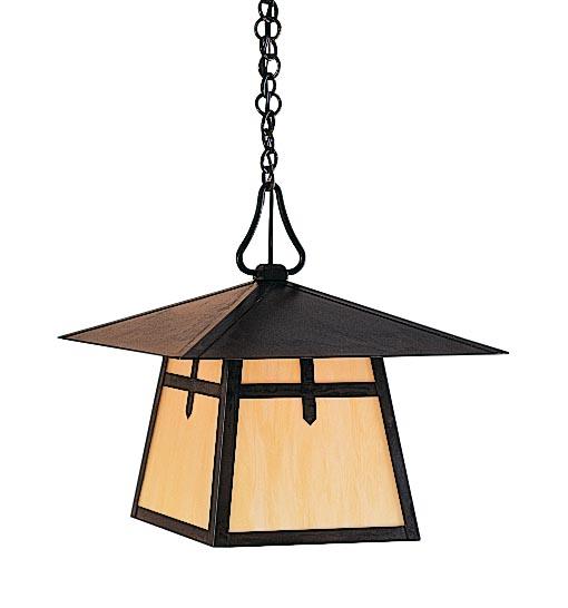 15&#34; carmel pendant with bungalow overlay